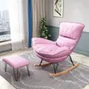 Mecedora nórdica famosa en Internet, sillón reclinable para el hogar, ligera y de lujo, para sala de estar, balcón, sofá individual.