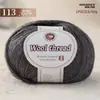 Hilo de lana mezclada, hilo de grosor medio para tejer a mano, hilo 212 para bufandas, suéteres y pantuflas de tejido DIY