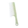 Peine de dientes anchos grandes con puntos de color, peine de dientes grandes, peine especial para cabello rizado, peine para la cabeza, peine de plástico para cabello de mujer, peine para peluca, hogar