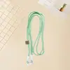 Lanyard para Teléfono Móvil de Cara Sonriente Popular Llavero Cuerda Trenzada para Muñeca Cadena Anti-Pérdida para Teléfono Móvil Regalo de Vacaciones Cuerda para Cámara Ccd