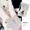 Mangas de Hielo de Seda de Encaje de Verano, Mangas de Hielo Suaves Estilo Hada Protección Solar, Mangas Sueltas Finas para Conducir al Aire Libre Protección Solar para Mujeres