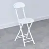 Cadeira de jantar, cadeira dobrável, banqueta, cadeira com encosto, portátil, para uso doméstico, moderna, minimalista, elegante, criativa, banqueta redonda, cadeira, cadeira de restaurante