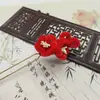 Horquilla de Flor de Ciruelo Estilo Antiguo, Nueva Horquilla Hanfu de Flor de Terciopelo Chinoiserie, Horquilla en Forma de U, Horquilla Chinoiserie, Accesorios para Cheongsam, Accesorios para el Cabello