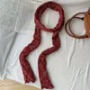 Cachecol Trançado Retrô para Mulheres 2025 Inverno Nova Moda Versátil Lã Longo Multicor Cachecol Quente Atacado