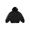 Sudadera con capucha y cremallera estampada Hip-Hop Retro Americana de Calle de Moda 2026 Otoño e Invierno para Hombres y Mujeres