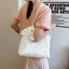 Lenço de Renda Fada Casual de Verão para Férias 2025 Estilo Estrangeiro Grande Capacidade Recorte Praia Sacola Tote Personalizada de Ombro para Mulheres