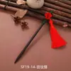 Grampo de Cabelo de Garça Voadora Estilo Antigo Grampo de Cabelo de Ébano Sintético Acessórios Hanfu Novo Estilo Chinês Grampo de Cabelo Cheongsam Joias Atacado para Mulheres