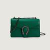 Bolsa Transversal de Couro Granulado de Comércio Exterior, Estilo Estrangeiro, Bolsa de Nicho de Alta Qualidade, Bolsa Quadrada Pequena Versátil com Corrente para Mulheres, Bolsa da Moda para Mulheres