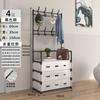 Zapatero sencillo multicapa para dormitorio, puerta de dormitorio, económico, a prueba de polvo, ahorra espacio.