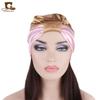 Gorro turbante de satén elástico de doble capa de seda artificial para quimioterapia gorro de noche comercio electrónico transfronterizo suministro de alta calidad