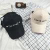 Chapéu de Baseball Estilo Coreano Moda Desenho Animado Gato Pato Bordado para Mulheres Primavera e Outono Proteção Solar Chapéu de Aba Curva Atacado