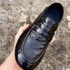 Zapatos tipo gorro slip-on, Tacones planos de moda, Antideslizantes, Resistentes al desgaste, Cómodos zapatos británicos de moda, Color sólido casual, Suelas blandas prefabricadas