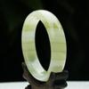 Pulseira de seda afegã natural direta da fábrica atacado pulseira de jade com padrão afegão gelo azul e branco ouro jade