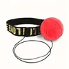 Pelota de reacción para boxeo montada en la cabeza, pelota de velocidad, pelota de entrenamiento de boxeo, pelota para liberar estrés y desahogo en combate, equipo deportivo para fitness al aire libre