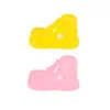 Mini Zapatos de Color Gelatina Accesorios de Resina Zapatos Transparentes DIY Pegamento de Crema Funda para Teléfono Materiales para Joyería Hecha a Mano