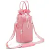 Funda para Termo Cruzada Exterior Bolso de Hombro Bolsa para Botella de Agua Funda Protectora Bolso de Viaje Multifuncional para Bolsa de Termo