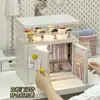 Gabinete de Almacenamiento con Cerradura Oficina Hogar Caja Fuerte Pequeña Archivador de Escritorio Metal Contraseña Almacenamiento de Teléfono Móvil para Estudiante