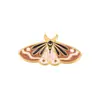 Joias de comércio exterior novo item mais vendido série de insetos broche criativo pingando borboleta mariposa modelagem distintivo de pintura atacado