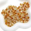 Cuentas de palomitas de maíz de vidrio con grietas de hielo de 8 mm, accesorios para pulseras y collares de cuentas hechos a mano.
