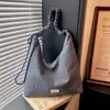 Bolso de hombro con estampado floral estilo coreano para mujer, nueva colección 2026, diseño casual y relajado, bolso tote de gran capacidad