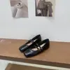 Zapatos Mary Jane Planos para Mujer, Nuevo Estilo Primavera Temprana 2026, Punta Cuadrada, Correa Única, Versátiles para el Trabajo, Zapatos Planos de Suela Suave