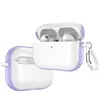 Adecuado para Carcasa de Auriculares AirPods Pro3/4 Color de Contraste TPU+PC Anti-Caída Cubierta Protectora para Auriculares Bluetooth Apple