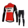 Maillot de ciclismo, ropa deportiva de ciclismo de manga larga, traje de ciclismo de carretera, traje transpirable que absorbe la humedad