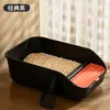 Bandeja de arena para gatos extra grande totalmente cerrada, desodorizante y anti salpicaduras, adecuada para gatitos, suministros para mascotas semi-cerrados