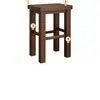 Taburete de Madera Maciza, Banco Pequeño, Taburete Cuadrado, Taburete Bajo, Taburete Pequeño para el Hogar, Taburete Pequeño de Madera, Taburete para Cambiar Zapatos, Banco Pequeño de Madera, Silla Infantil