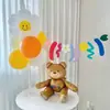 Libro Rojo Pequeño con Globo de Película de Aluminio Baoxiong Traje Decoración de Escena de Fiesta de Cumpleaños Infantil Accesorios para Fotos