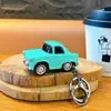 Llavero de Coche de Aleación Pull-Back Transfronterizo Juguete Colgante para Estudiante Llavero de Coche Pequeño Regalo Venta al por Mayor de Comercio Exterior