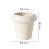 Maceta de cerámica Dehua para plantas suculentas, transpirable, creativa, para escritorio, Phalaenopsis, planta verde, decorativa, transfronteriza