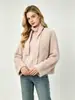 Fábrica de origen directo transfronterizo conjunto de dos piezas de imitación de pelo de visón europeo y americano para otoño e invierno con bufanda y suéter para mujer, top de punto suave y cálido