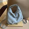 Bolso de gran capacidad para mujer, novedad de verano 2024, bolso de mano de alta gama Sense Niche, mochila de hombro tipo bandolera.