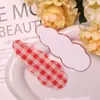 Parche Acrílico Estampado con Lentejuelas y Moño de Cuadros Japoneses y Coreanos Accesorios para el Cabello DIY Pin Lateral Funda para Teléfono Móvil Flor para Zapatos Accesorios