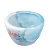 Fabricante de aquários de cerâmica azul claro de Jingdezhen personaliza aquários para varanda, tanques para nenúfares e lótus, e tanques para plantas verdes em pátios externos