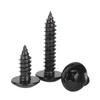 Tornillos Autorroscantes de Acero Inoxidable 304 Cabeza de Paraguas Zincado Negro Ranura Cruzada M2~M6 en Stock Estándar de Guangdong Tornillos Pequeños Autorroscantes de Ranura Cruzada
