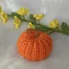 Adornos de Calabaza de Lana Tejidos a Mano para Fiestas de Halloween, Cosecha, Acción de Gracias, Regalo Terminado, Nuevo Producto Transfronterizo