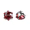 Titanio F136 Garra Copo de Nieve de Zircón Incrustado con Zircón 5A Perforación Labial Perforación Oreja Hueso Stud Joyería de Aleación de Titanio G23 Joyería para Piercing de Oreja