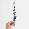 Item popular transfronteiriço: Planta Artificial de Eucalipto, Folhas Douradas de Imitação, Folhas Artificiais de Eucalipto de 38cm para Decoração de Paisagismo