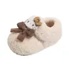 Zapatos Birkenstock para Niñas Zapatos Peludos Estilo Invierno 2026 Zapatos de Algodón Cálido con Felpa para Niñas Niñas Bebés Suela Suave Zapatos de Princesa