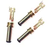 Ensamblaje de Conector Macho de Cobre Dc5525 Tipo Conector Macho Soldado Dc5.5*2.5*14Mm Enchufe de Alimentación Dc Dc5525