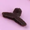 Grampo de cabelo preto tipo garra tamanho grande e médio pequeno feito à mão DIY grampo de cabelo simples Coringa placa de cabeça clipe tubarão de cabelo atacado
