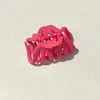 Vento Preguiçoso Abóbora Fosca Super Larga Presilha de Tubarão Grande para Mulheres Parte de Trás da Cabeça Presilha de Cabelo em Espiral Grande Presilha de Cabelo Rei Grande
