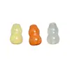 Jade Dorado Natural de Seda Grado A Calabaza Pequeña 6*10 Cuentas Sueltas, Jade Amarillo Viejo para Pulsera de Jade DIY Accesorios de Joyería en Stock Venta al por Mayor