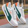 Zapatos de Hombre Transfronterizos 2025 Primavera y Verano Nuevos Modernos Versátiles a la Moda Cómodos Lona Transpirables Casuales Deportivos