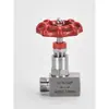 Válvula Agulha J21W-160P Aço Inoxidável 304 Rosca Macho/Fêmea