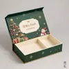 Caixa de Papel Colorido Árvore de Natal Caixa de Presente de Alta Qualidade Embalagem de Varejo Personalização Personalização em Atacado por Desenho Vendas Diretas do Fabricante Em Estoque