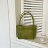 Bolsa de Playa Calada de Verano 2026 Bolso Tejido Bolso Cesta de Nicho de Verano Bolso de Mano para Vacaciones en la Costa Bolso de Hombro