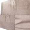 Chaleco de Punto para Hombre Otoño e Invierno Nuevo Chaleco Suéter Transfronterizo Amazon Juvenil Simple Casual Rayado Jacquard Suéter